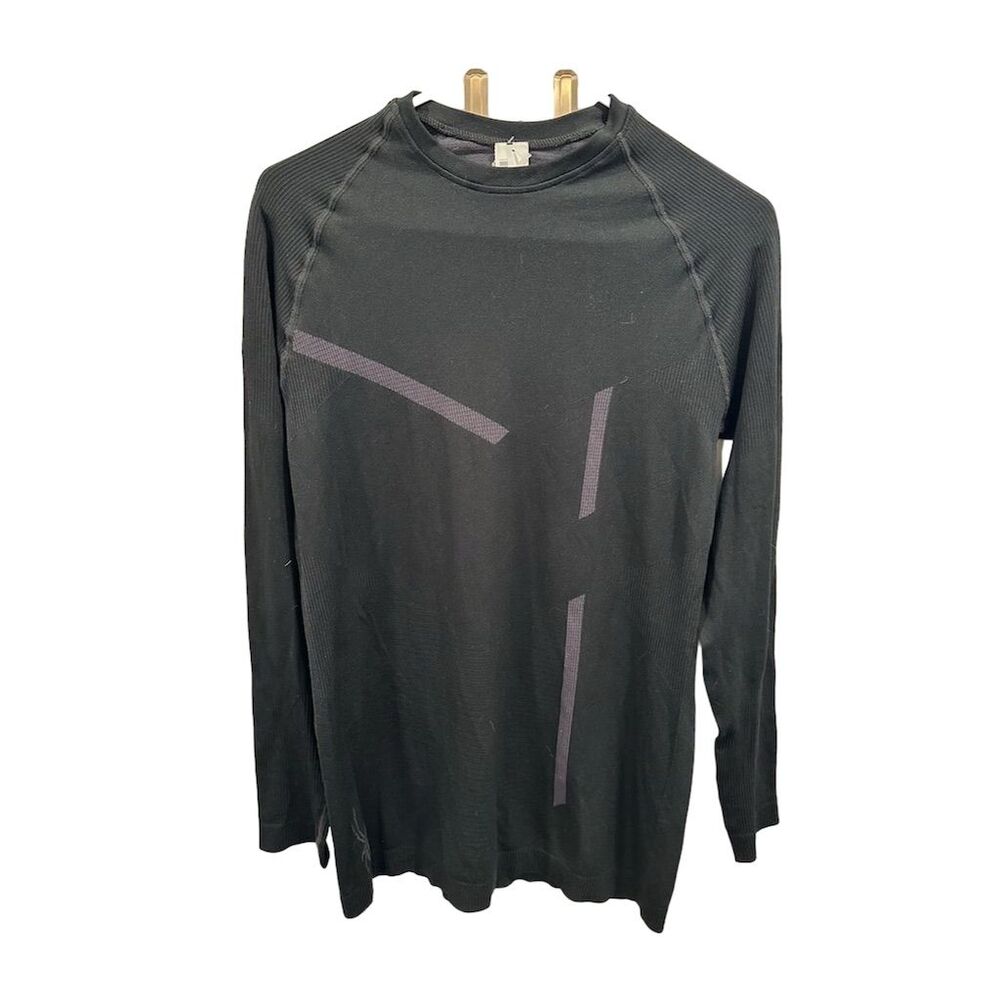 NWT Spyder Unisex Long-Sleeve Sports Top Black Size L XL Activewear‎